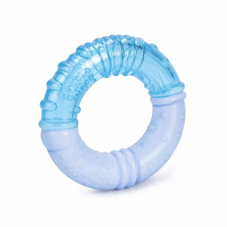 Anneau de dentition réfrigérant texture souple présenté seul