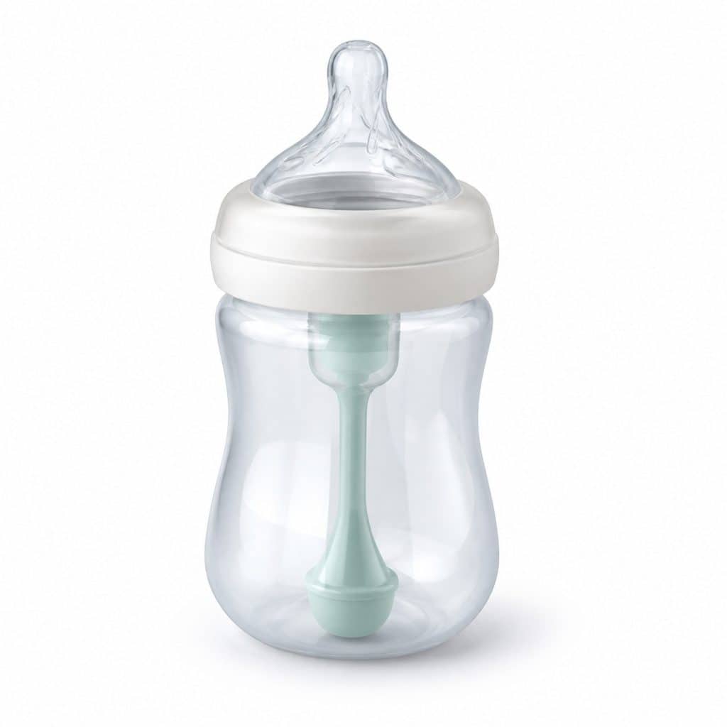 Biberon anti-colique col large 260 ml présenté seul