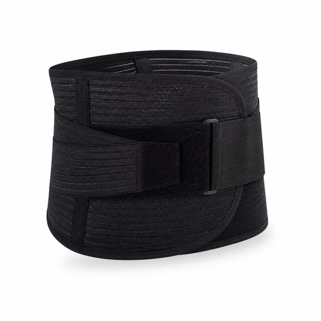 Ceinture de soutien abdominal ajustable présenté seul