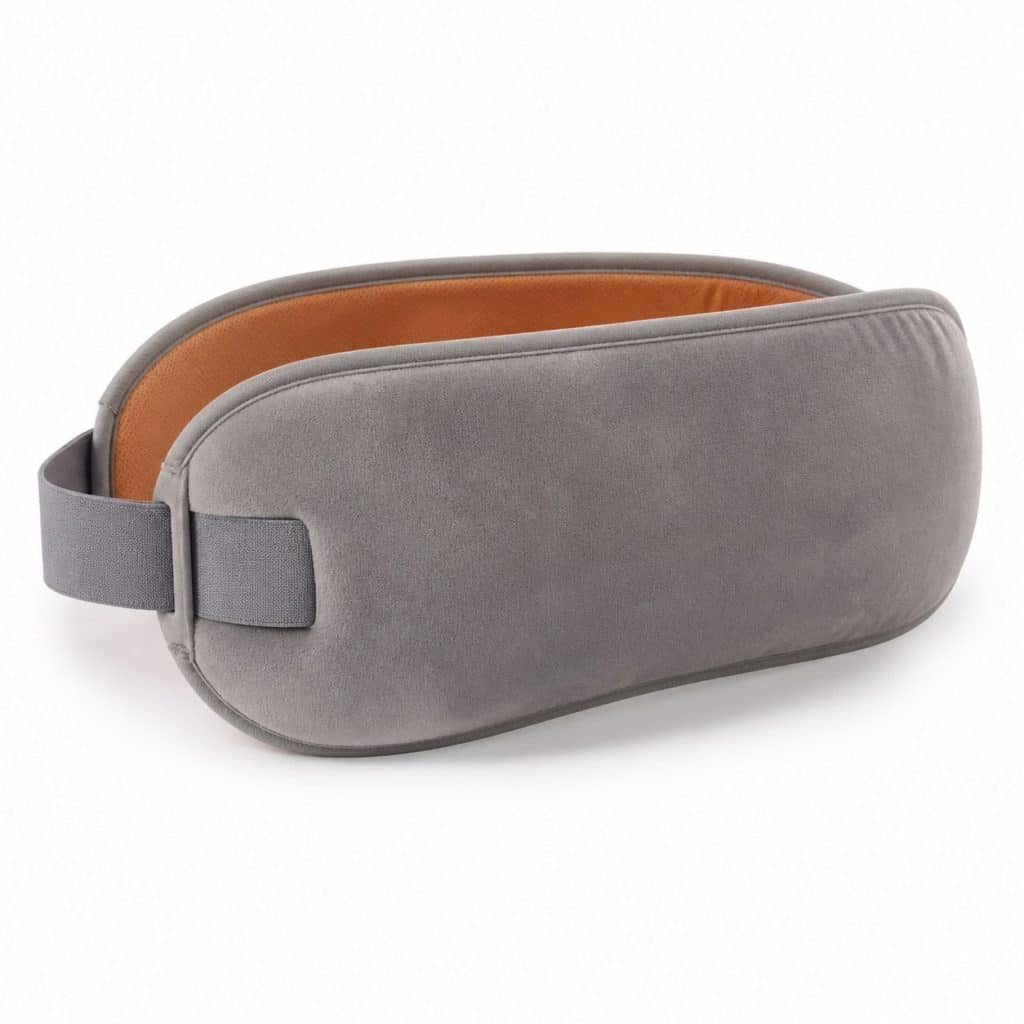 Coussin chauffant réutilisable pour confort abdominal présenté seul