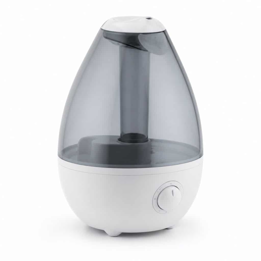 Humidificateur d'air ultrasonique silencieux présenté seul
