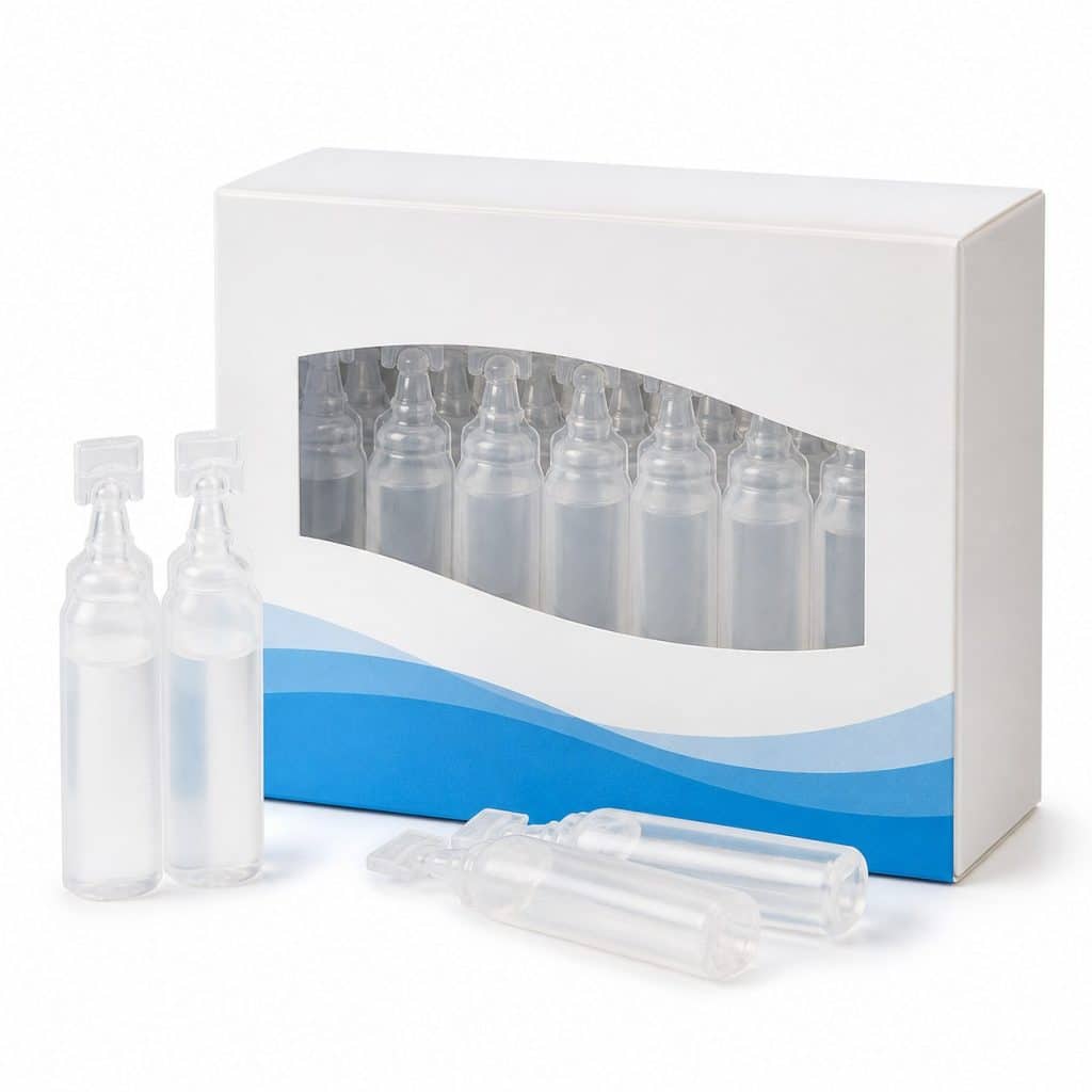 Sérum physiologique en unidoses boîte de 40 présenté seul