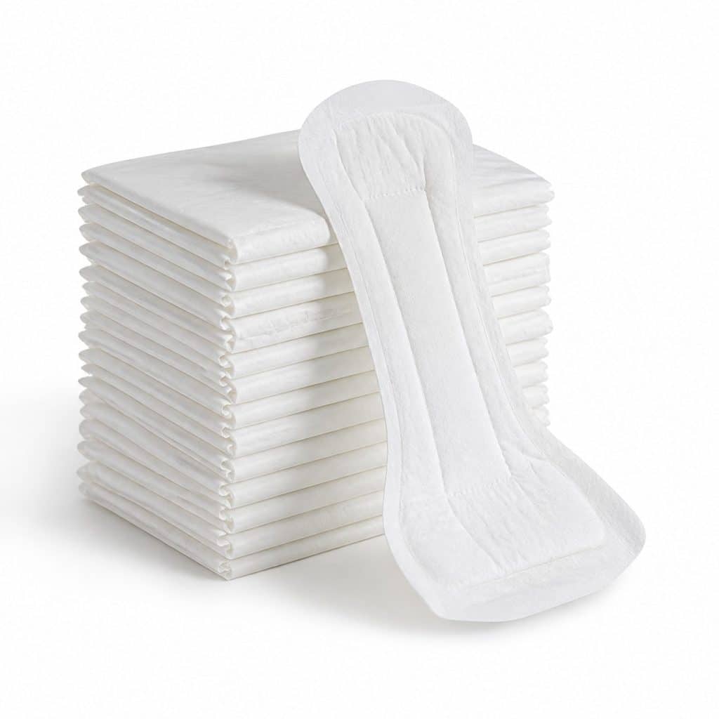 Serviettes post-partum ultra-absorbantes lot de 20 présenté seul