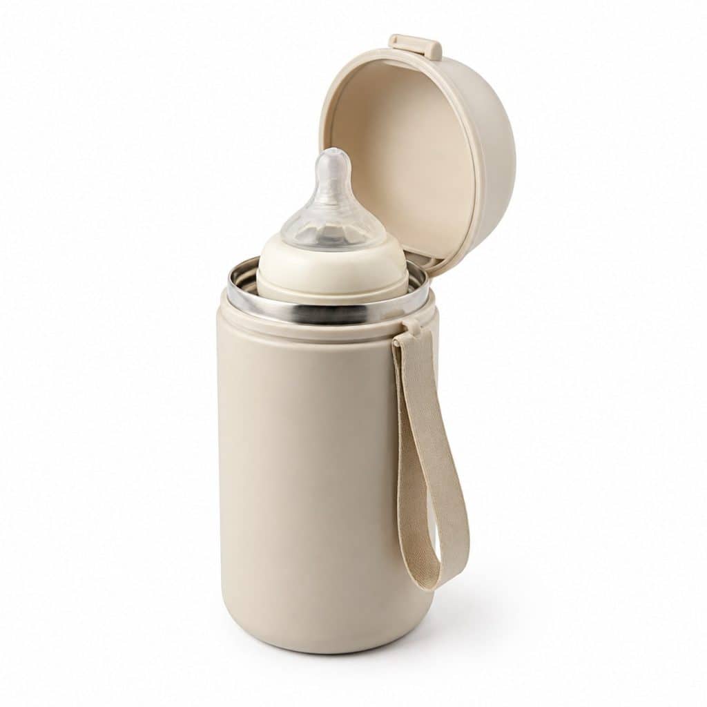 Thermos porte-biberon isotherme présenté seul
