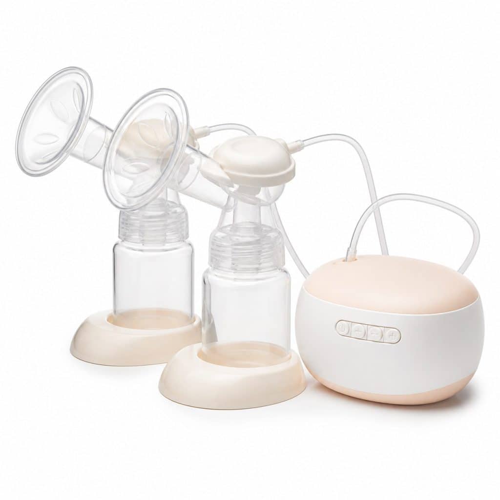 Tire-lait électrique double pompage présenté seul