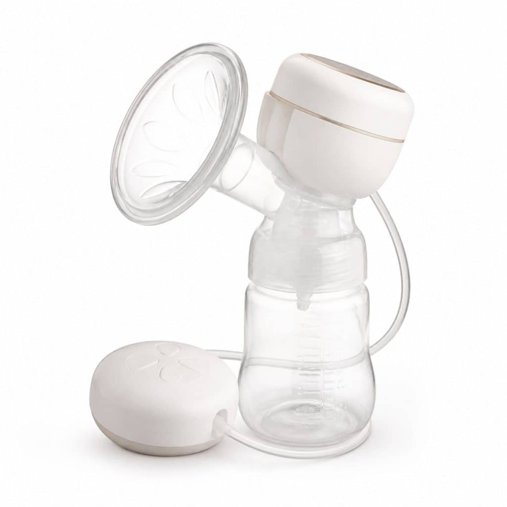 Tire-lait électrique simple pompage nomade présenté seul