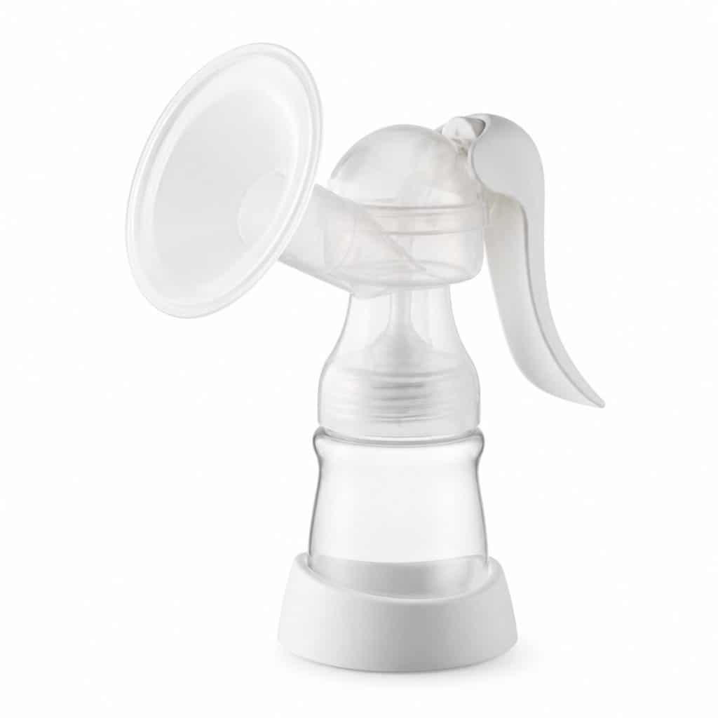Tire-lait manuel compact présenté seul